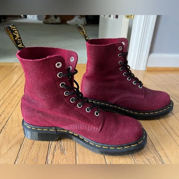 靴 Dr.Martens1460PASCAL FRONTZIP CHERRY RED Martens Boots Dr Martens Pascal Front Zip Cherry Red Cherry Red Dr